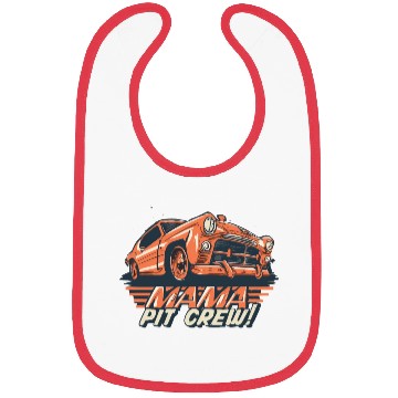 Discover Matching Family Race Car Pit Crew Mama Bibs