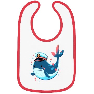 Discover Whale Sailor Cap Boat Captain Cap Boating Whale Bibs