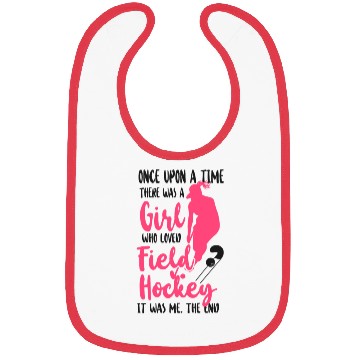 Discover Field Hockey Once Upon A Time Bibs