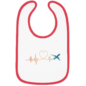Discover Airplane Aviation Instructor Airline Pilot Bibs