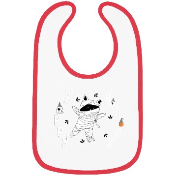 Discover Halloween Cat Mummy For Cat Lover Bibs