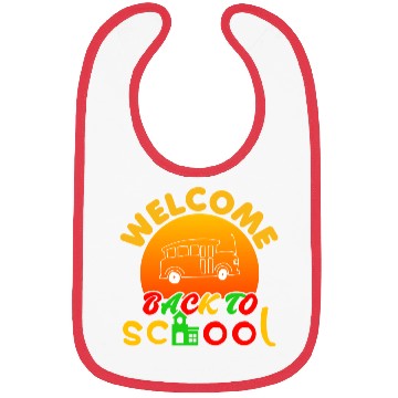 Discover Welcome Back To School Bibs