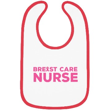 Discover Breast Care Nurse Pink Ribbon Bibs