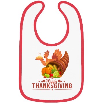 Discover Happy Thanksgiving Bibs