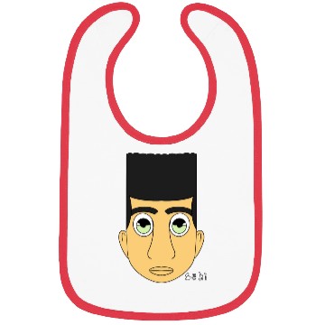 Discover Seki character face Bibs