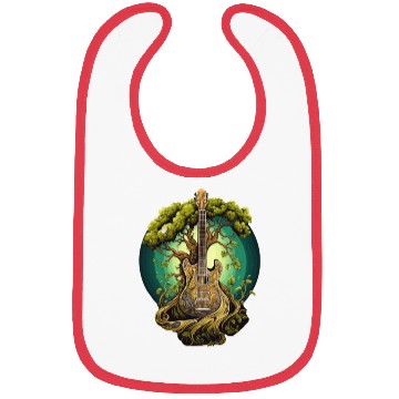 Discover Tree-guitar fusion Bibs