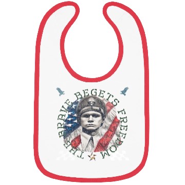Discover The Brave Begets Freedom 1 Bibs
