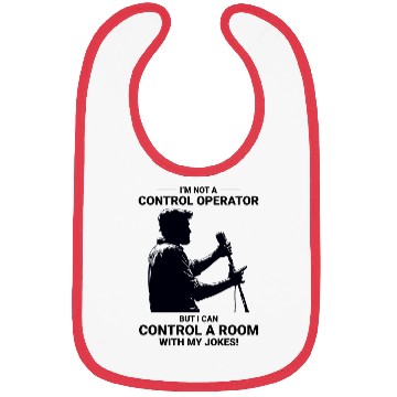 Discover Ham Radio Operator Stand-Up Comedy Control Room Bibs