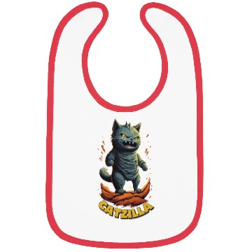 Discover Catzilla Bibs