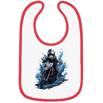 Discover Dirt Bike Anime Ice Racing Motorcycle Ice Racer Bibs
