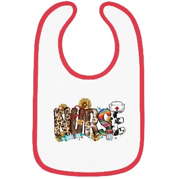Discover Nurse Flower Bibs