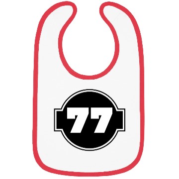 Discover Congratulations 77 Years - Number Seventy-Seven Bibs