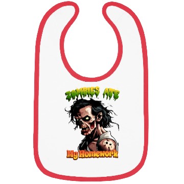 Discover Zombies Ate My Homework Bibs