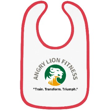 Discover Angry lion motivate Bibs