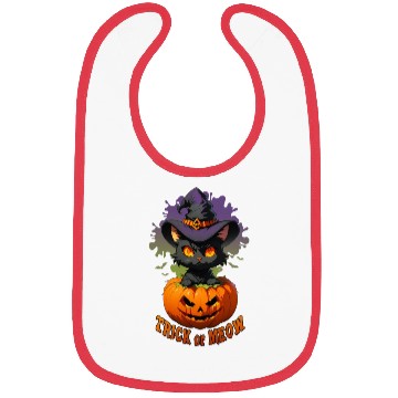 Discover Trick or Meow Bibs
