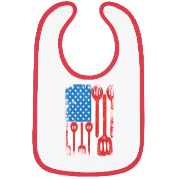 Discover US Patriotic Cook Bibs