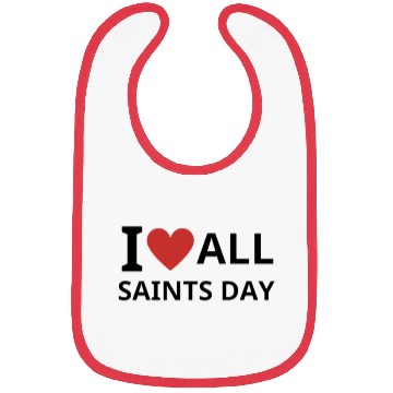 Discover All Saints Bibs, Catholic Halloween Bibs,