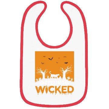 Discover Halloween Feeling wicked Bibs