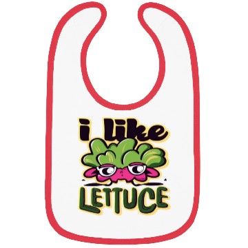 Discover I Like Lettuce Bibs