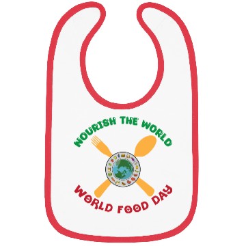 Discover Food Day Design Bibs