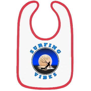 Discover Surfing Vibes - Moon - kite surfer Bibs