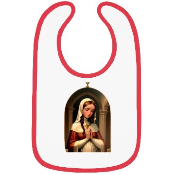 Discover Praying Virgin Mary Bibs
