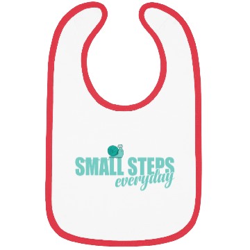 Discover Small Steps everyday Snail Animal Bibs