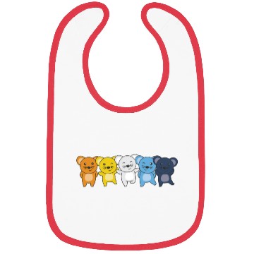 Discover Aroace Flag Pride Lgbtq Cute Mouse Bibs