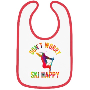 Discover Don't Worry Ski Happy Skiing Wintersport Bibs