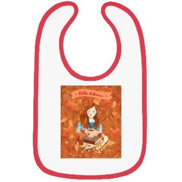 Discover "Hello Autumn - Cozy Reading Nook" Bibs