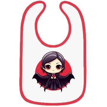 Discover Vampire in love Halloween Bibs