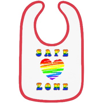 Discover Safe Zone LGBTQ+ Bibs