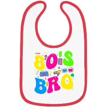 Discover This Is My 80s Bro, 80's 90's Party Bibs
