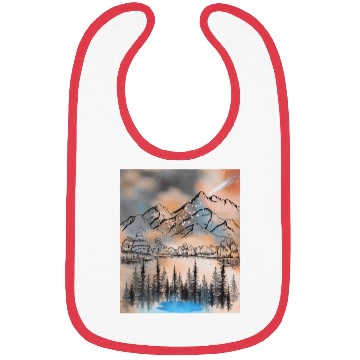 Discover "Autumn landscape Serenity" Bibs