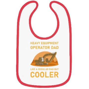 Discover Heavy Equipment Operator Dad Excavator Bulldozer Bibs