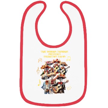 Discover Day of the Dead Skeleton Band Bibs