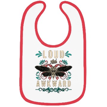 Discover Cicadas Loud And Awkward Loves Periodical Cicada Bibs