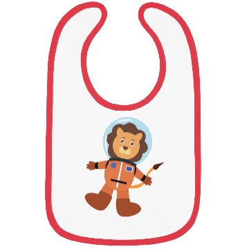 Discover Lion In Space Suit Bibs