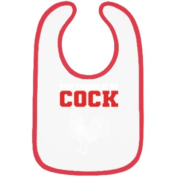 Discover Stop Staring Joker or Comedian Gift Bibs