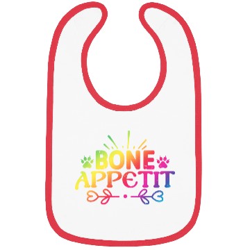 Discover Puppy Lover Gift Bone Appetit Bibs