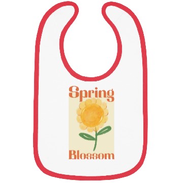 Discover Sunflower Spring Blossom Bibs