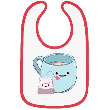 Discover Tea Time With Friends Bibs