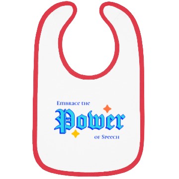 Discover Writer: Embrace the power of speech Bibs