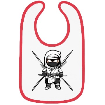 Discover Data Ninja White Funny Big Data Analyst Bibs