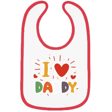 Discover I Love My Daddy Best Dad Ever Father's Cool Kids Bibs