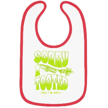 Discover Funny Trumpet Player Music Teacher Marching Band Bibs