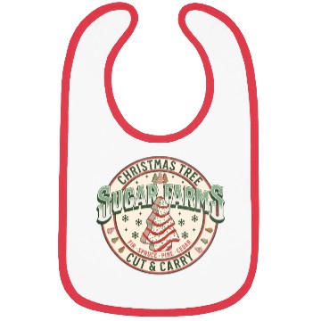 Discover Christmas Tree Cake Tree Farm Bibs