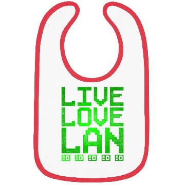 Discover Network Admin Programmer Live Love Lan Bibs