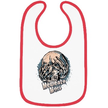 Discover Unique Skull With Skeleton Hands Over Face Bibs