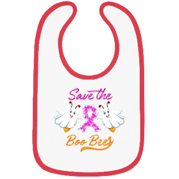 Discover Breast Cancer Halloween Save The Boo Bees Bibs